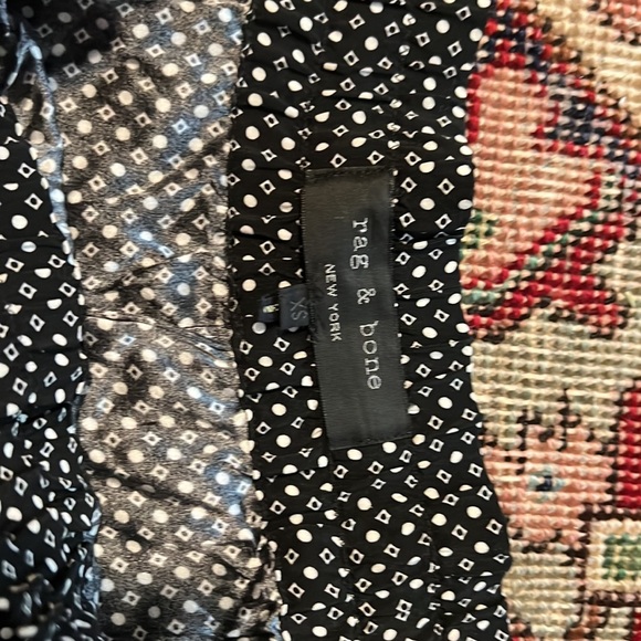 rag & bone silk print pants - Picture 4 of 8